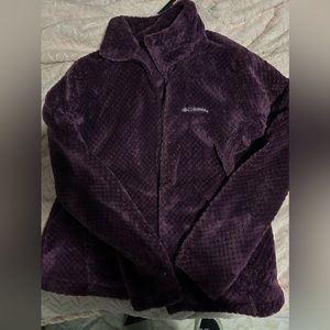 Women’s Columbia fleece zip up